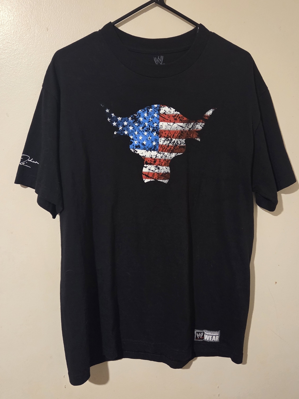 WWE The Rock Bramaha Bull Logo  Tee